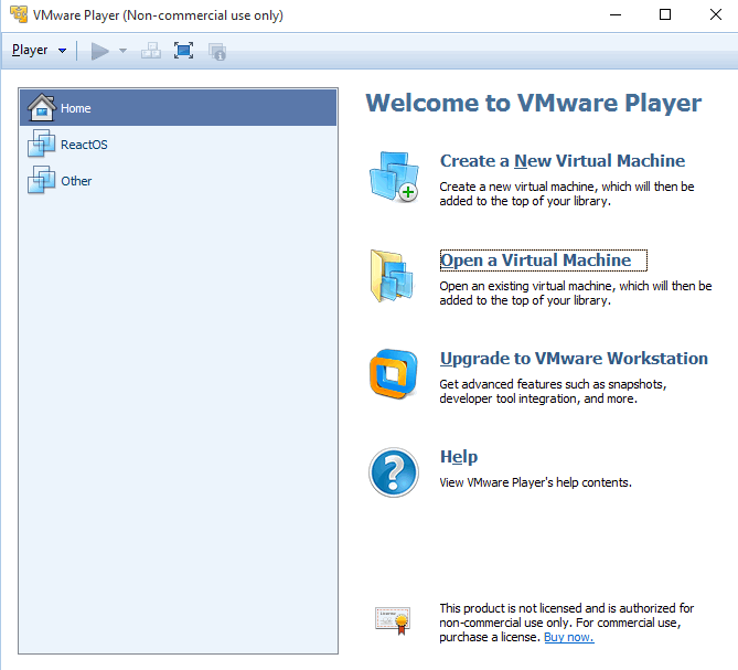 vmware workstation player 12 license key free